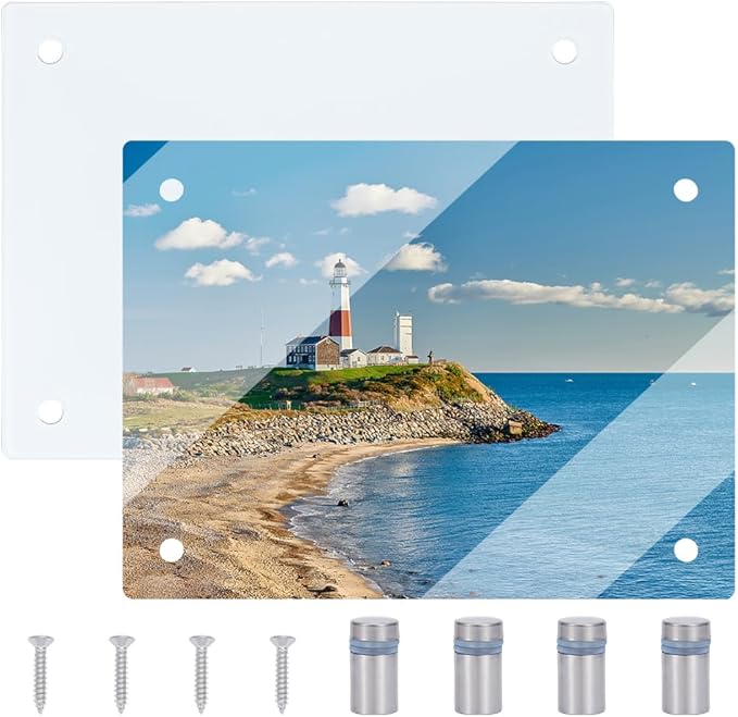 Blank Tempered Glass Frame — Sublimation